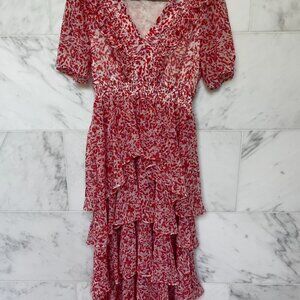 Hale Bob Maxi Tiered Dress